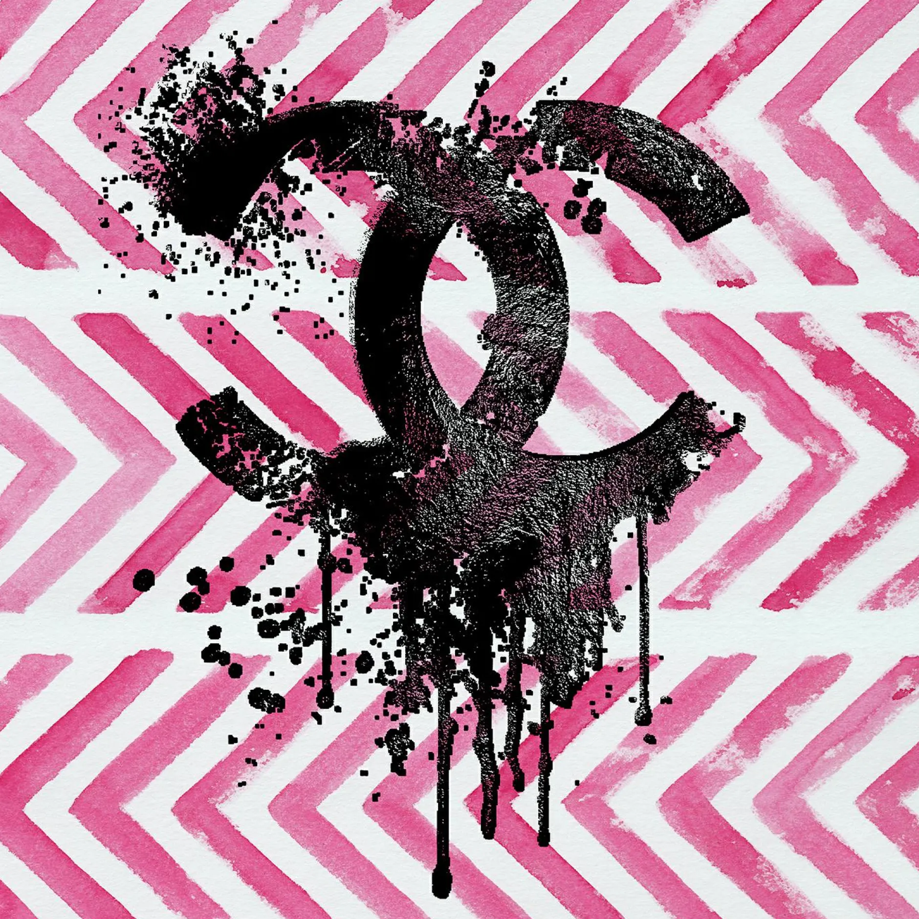 Clearance Acrylglasbild FASHION Icons Acrylbilder|Glasbilder