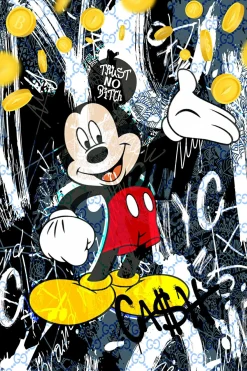 Outlet Acrylglasbild Graffiti Acrylbilder