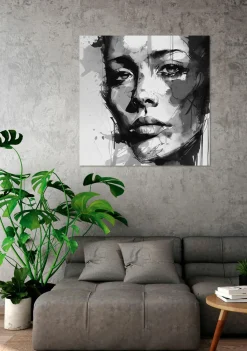 Acrylglasbild GRAFFITI SCHÖNE Acrylbilder|Glasbilder