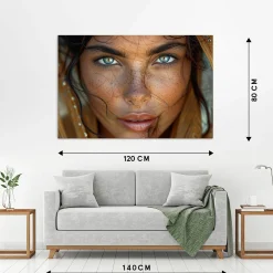 Clearance Acrylglasbild GREEN EYES Acrylbilder