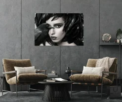 Clearance Acrylglasbild Tattoo Acrylbilder