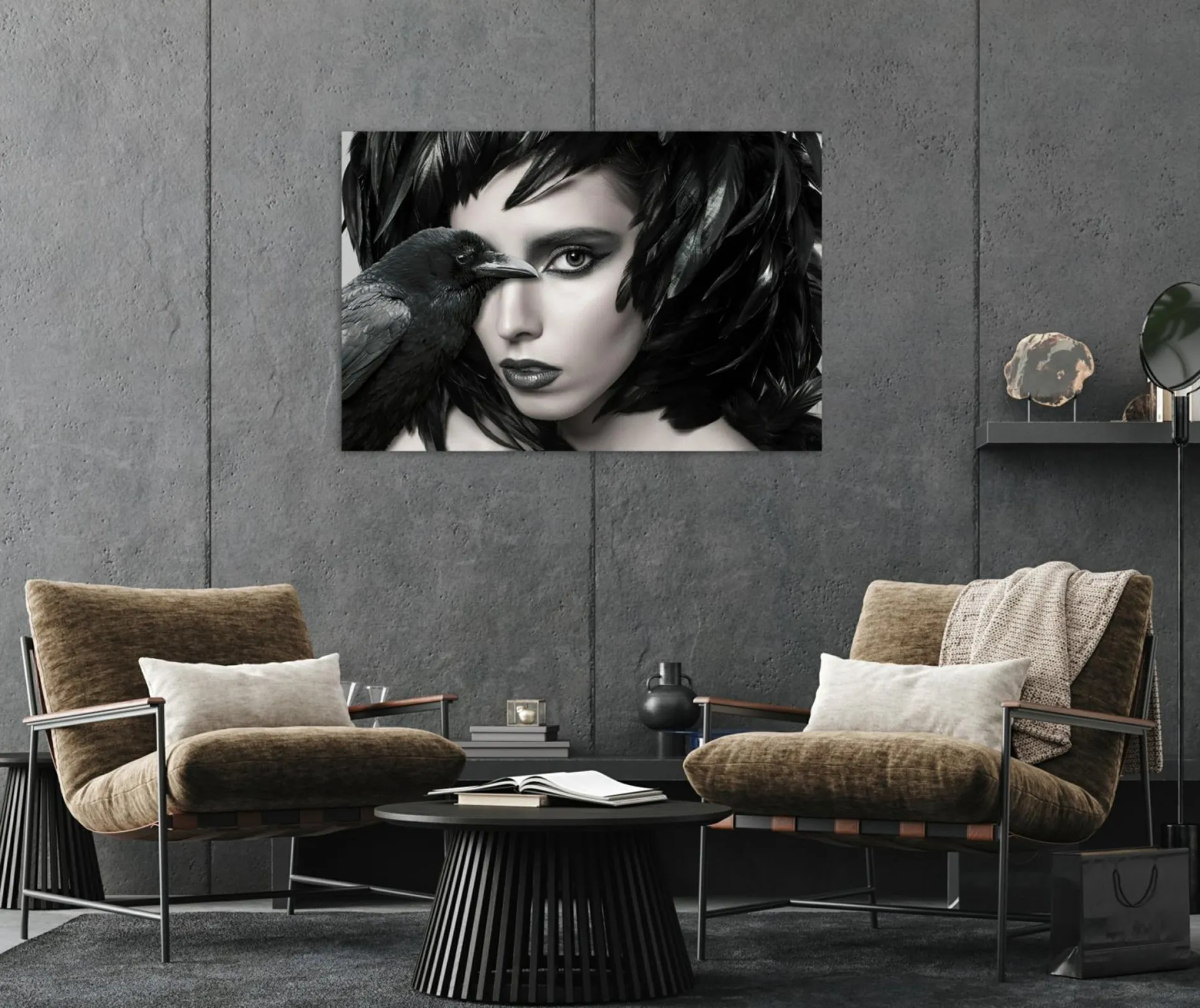 Clearance Acrylglasbild Tattoo Acrylbilder