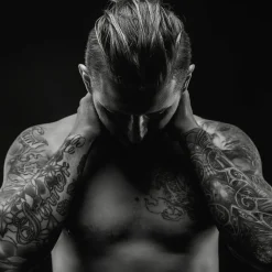 New Acrylglasbild Tattoo Acrylbilder