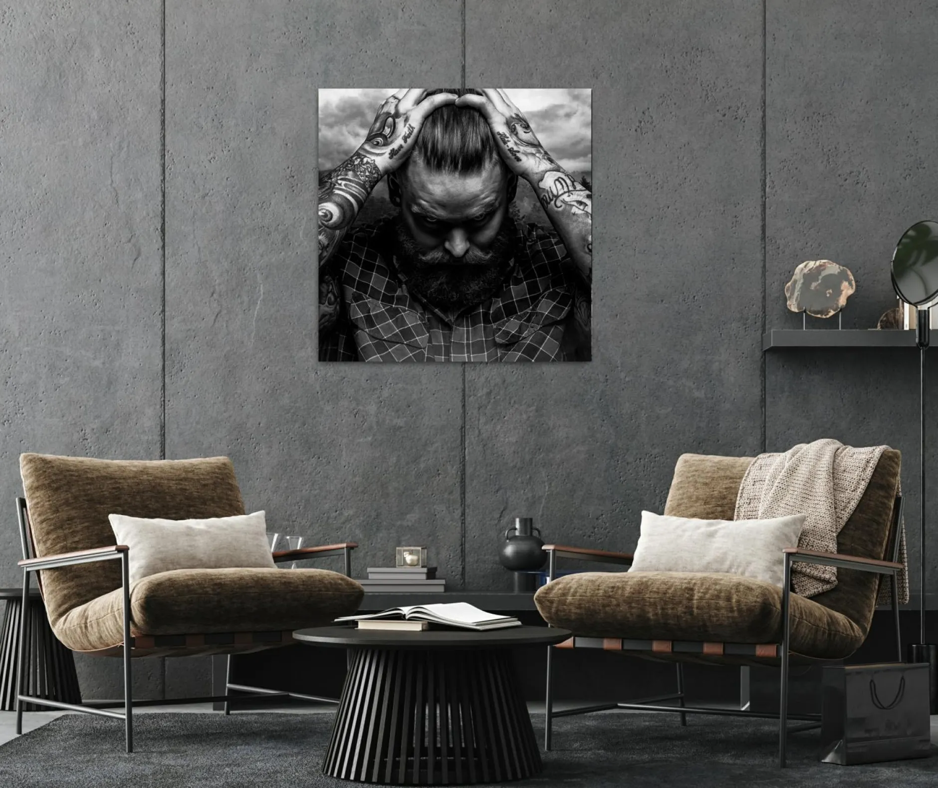 Hot Acrylglasbild Tattoo Acrylbilder