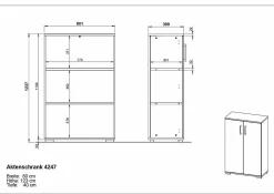 Hot Aktenschrank PROFI 2.0 Büroschränke|Büroschränke
