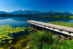 Clearance Akustikbild BERGSEE MIT STEG Akustikbilder