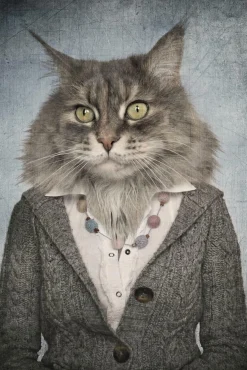 Clearance Akustikbild KATZENFRAU Akustikbilder