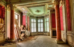 Hot Akustikbild LOST PLACE SALON Akustikbilder