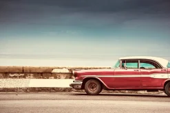 Akustikbild ROTER OLDTIMER Akustikbilder