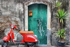 Best Akustikbild ROTES MOPED Akustikbilder