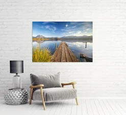 Hot Akustikbild SEE MIT BERGEN Akustikbilder