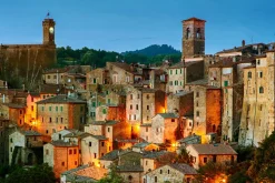 Best Akustikbild TOSKANISCHE STADT Akustikbilder