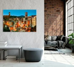 Best Akustikbild TOSKANISCHE STADT Akustikbilder