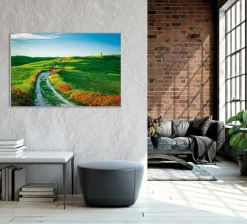 Clearance Akustikbild WEGESRAND MIT MOHN Akustikbilder