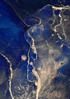 Best Aludibondbild ABSTRACT ORGANIC Metallbilder