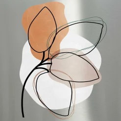 New Aludibondbild ART LEAVES II Metallbilder|Bilder