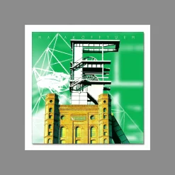 Clearance Aludibondbild BOTTROP Metallbilder|Kunstdrucke