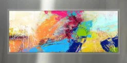 Clearance Aludibondbild COLORFUL WAY III Metallbilder