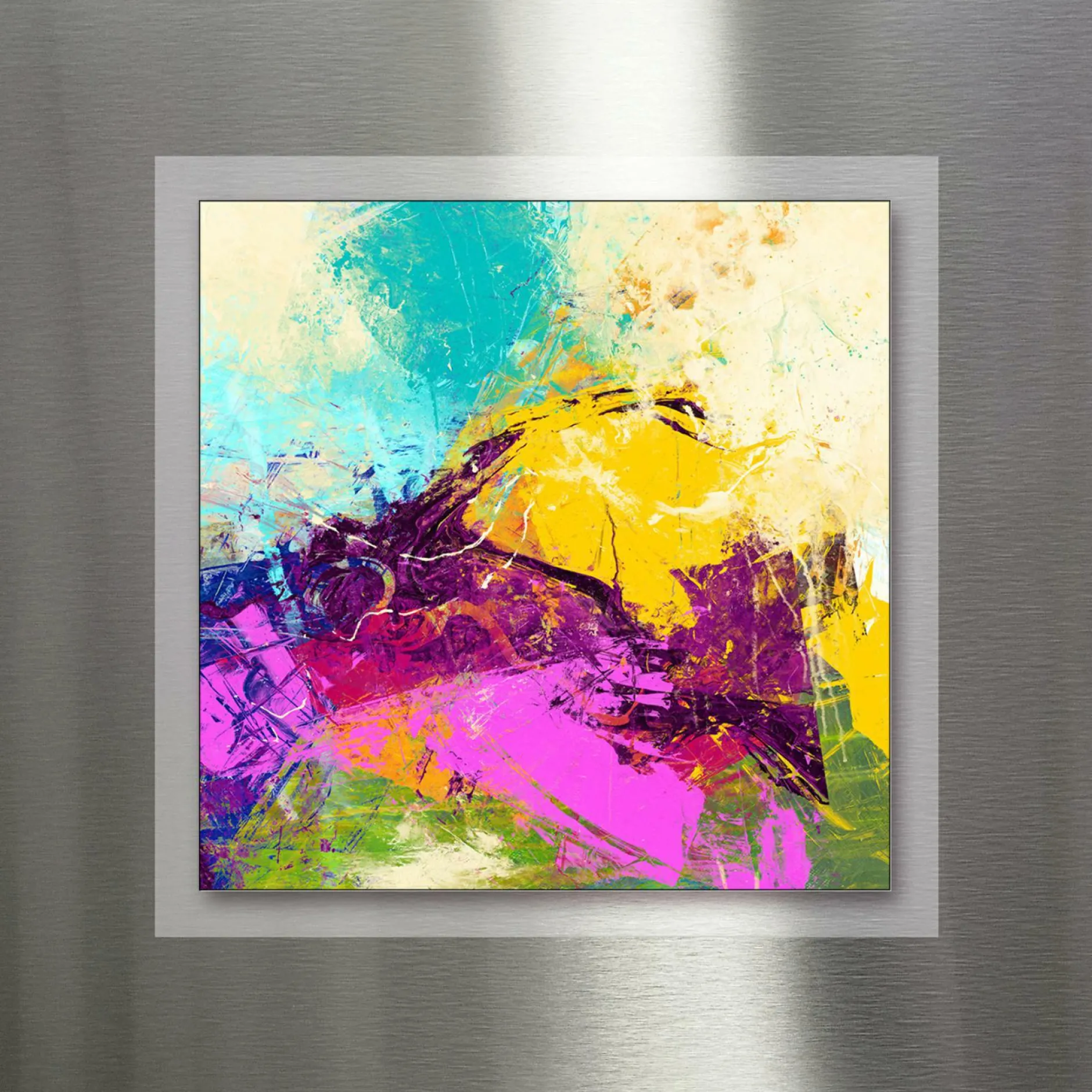 Clearance Aludibondbild COLORFUL WAY IV Metallbilder|Bilder
