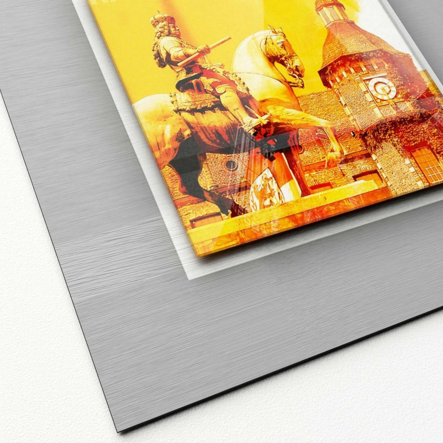 Aludibondbild DÜSSELDORF Metallbilder|Kunstdrucke