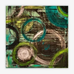 Best Aludibondbild LOST IN CIRCLE 4 Metallbilder