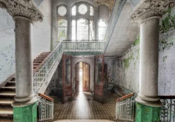 Clearance Aludibondbild MYSTIC CORRIDOR Metallbilder