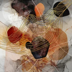 Hot Aludibondbild SHAPES XV Metallbilder