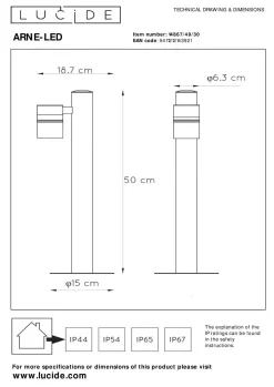 Discount Außenleuchte ARNE-LED Außenleuchten|Led-Leuchten