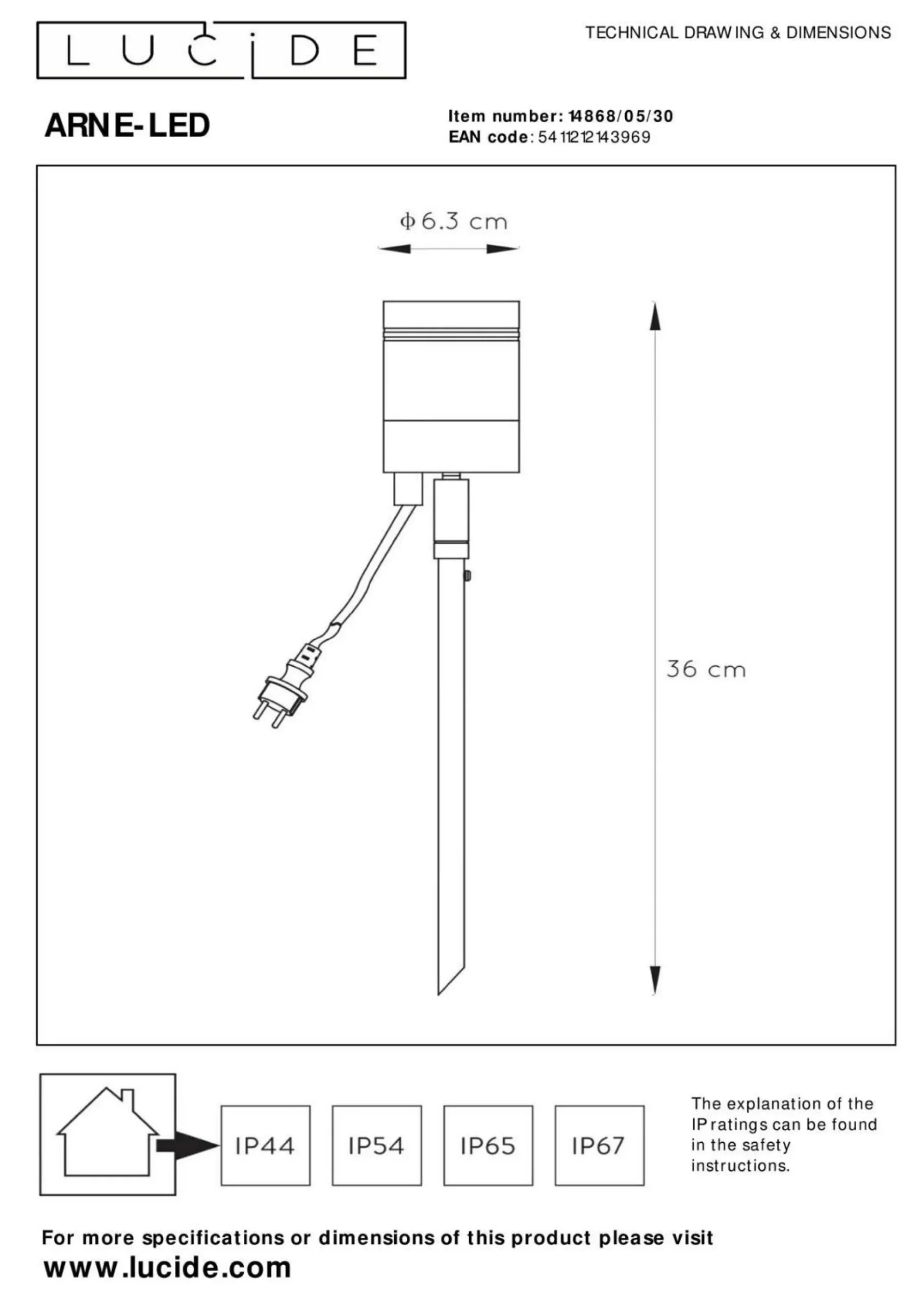 Sale Außenleuchte ARNE-LED Außenleuchten|Led-Leuchten