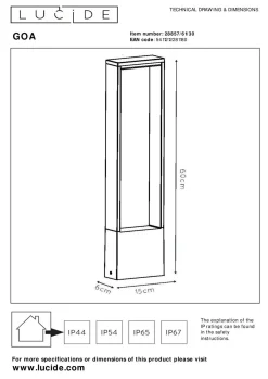 Hot Außenleuchte GOA Außenleuchten|Gartenleuchten