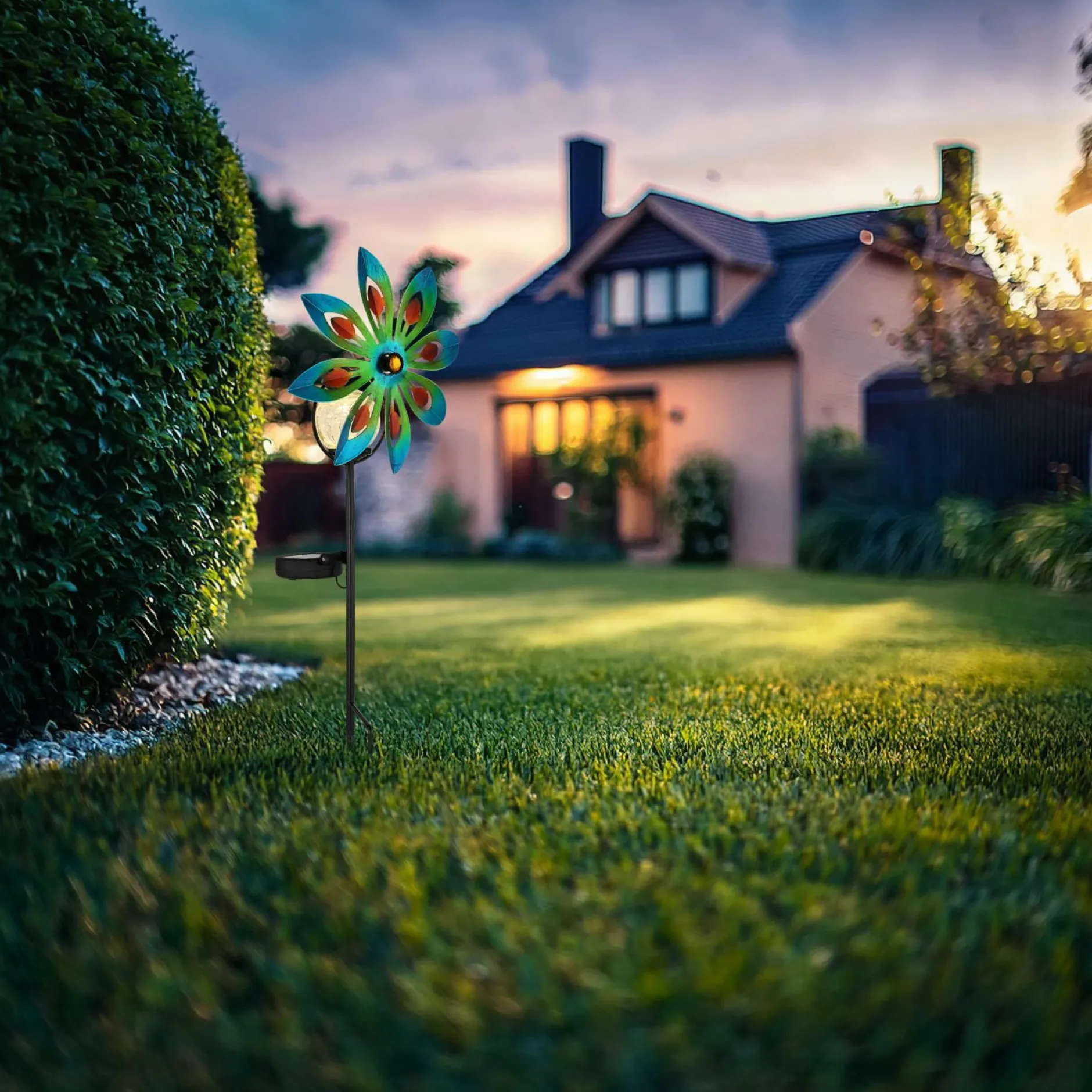 New Außenleuchte SOLAR WINDRAD Solarleuchten|Außenleuchten
