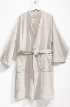 Bademantel MUSSELIN L/XL Bademäntel|Bademäntel