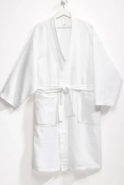 Clearance Bademantel MUSSELIN S/M Bademäntel|Bademäntel