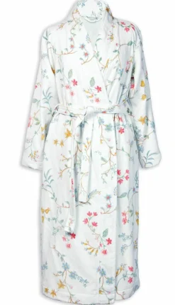 Clearance Bademantel Velour LES FLEURS Bademäntel|Bademäntel