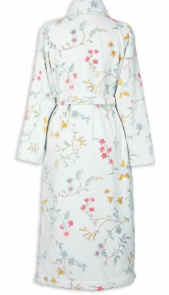 Clearance Bademantel Velour LES FLEURS Bademäntel|Bademäntel