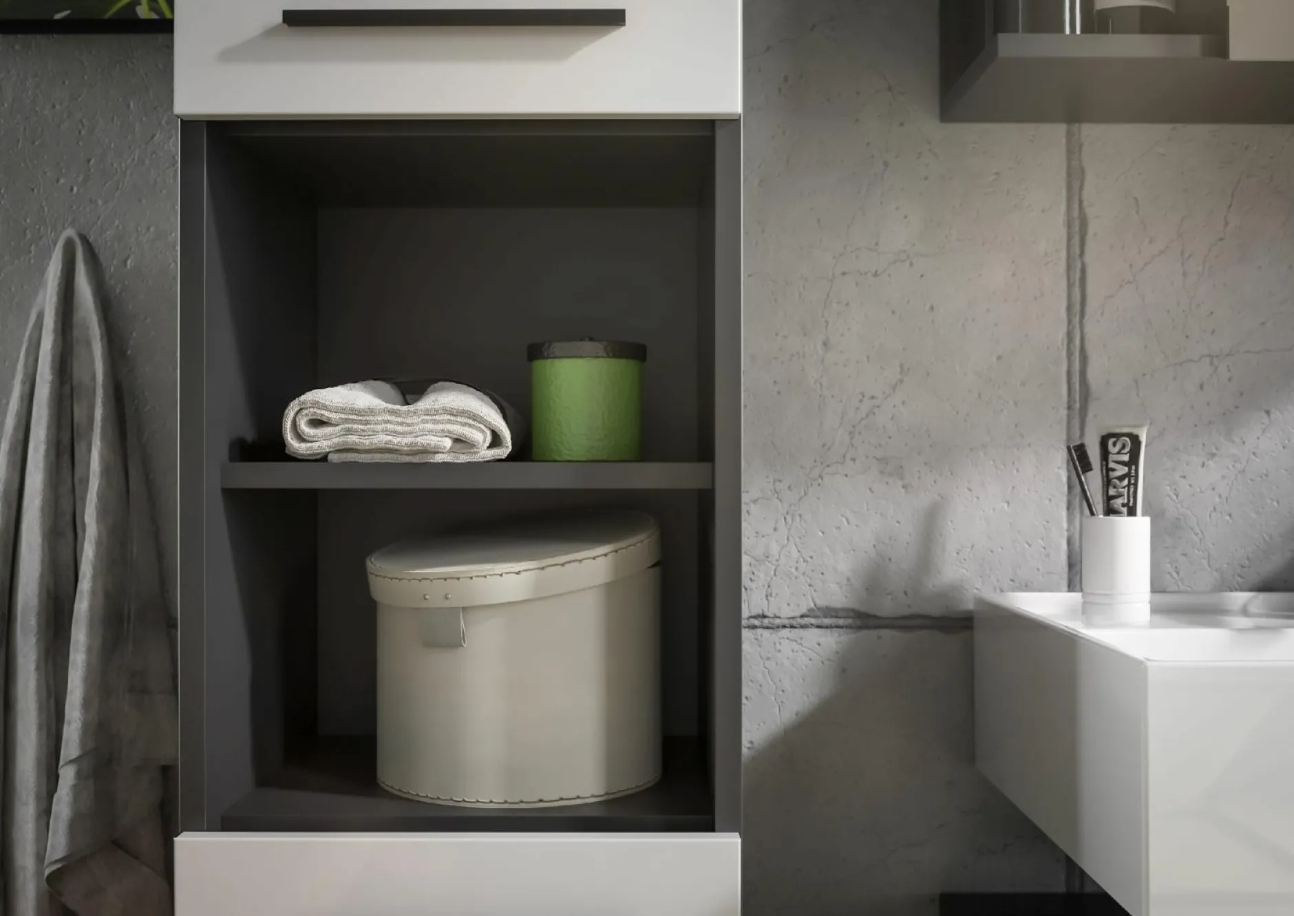 Badezimmerset GERZE Komplette Badezimmer