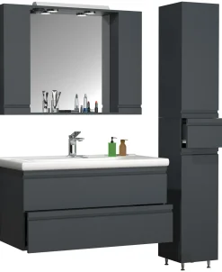 Clearance Badezimmerset SILORA Komplette Badezimmer