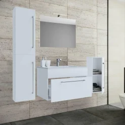 Discount Badezimmerset 5-tlg. BADINOS Komplette Badezimmer