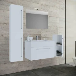 Discount Badezimmerset 5-tlg. BADINOS Komplette Badezimmer