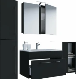 Discount Badezimmerset 5-tlg. BADINOS Komplette Badezimmer