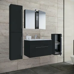 Discount Badezimmerset 5-tlg. BADINOS Komplette Badezimmer