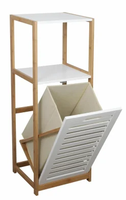 Clearance Badregal mit Wäschesammler Wäschesammler|Wäschesammler