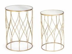 Outlet Beistelltisch ELENOR 2er Set Beistelltische|Beistelltische