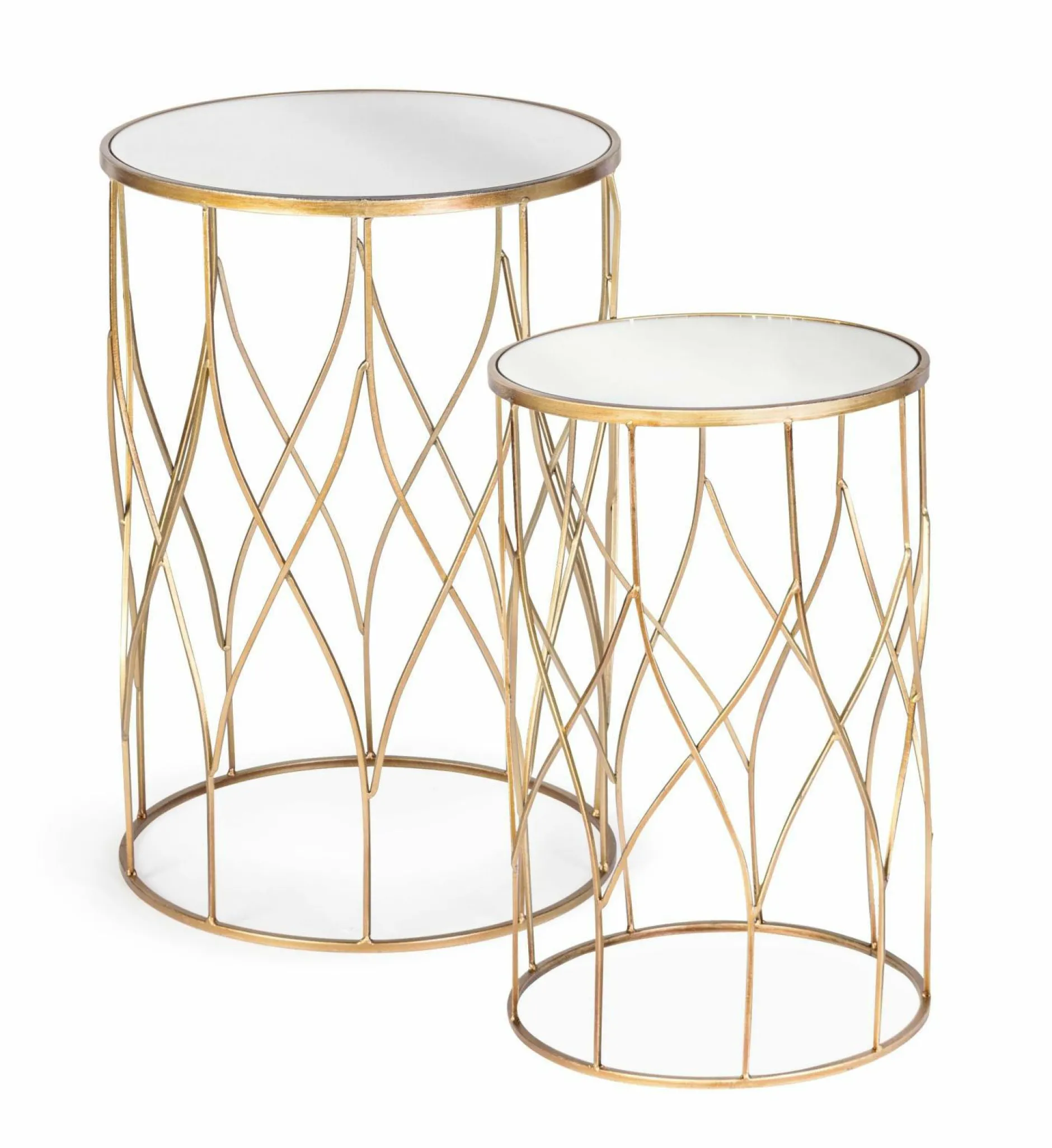 Outlet Beistelltisch ELENOR 2er Set Beistelltische|Beistelltische