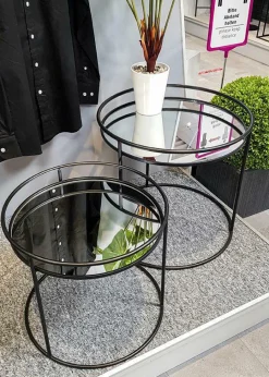 Discount Beistelltisch HOYA 2er Set Beistelltische|Beistelltische