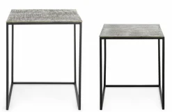 Clearance Beistelltisch TAHIR 2er Set Beistelltische|Beistelltische