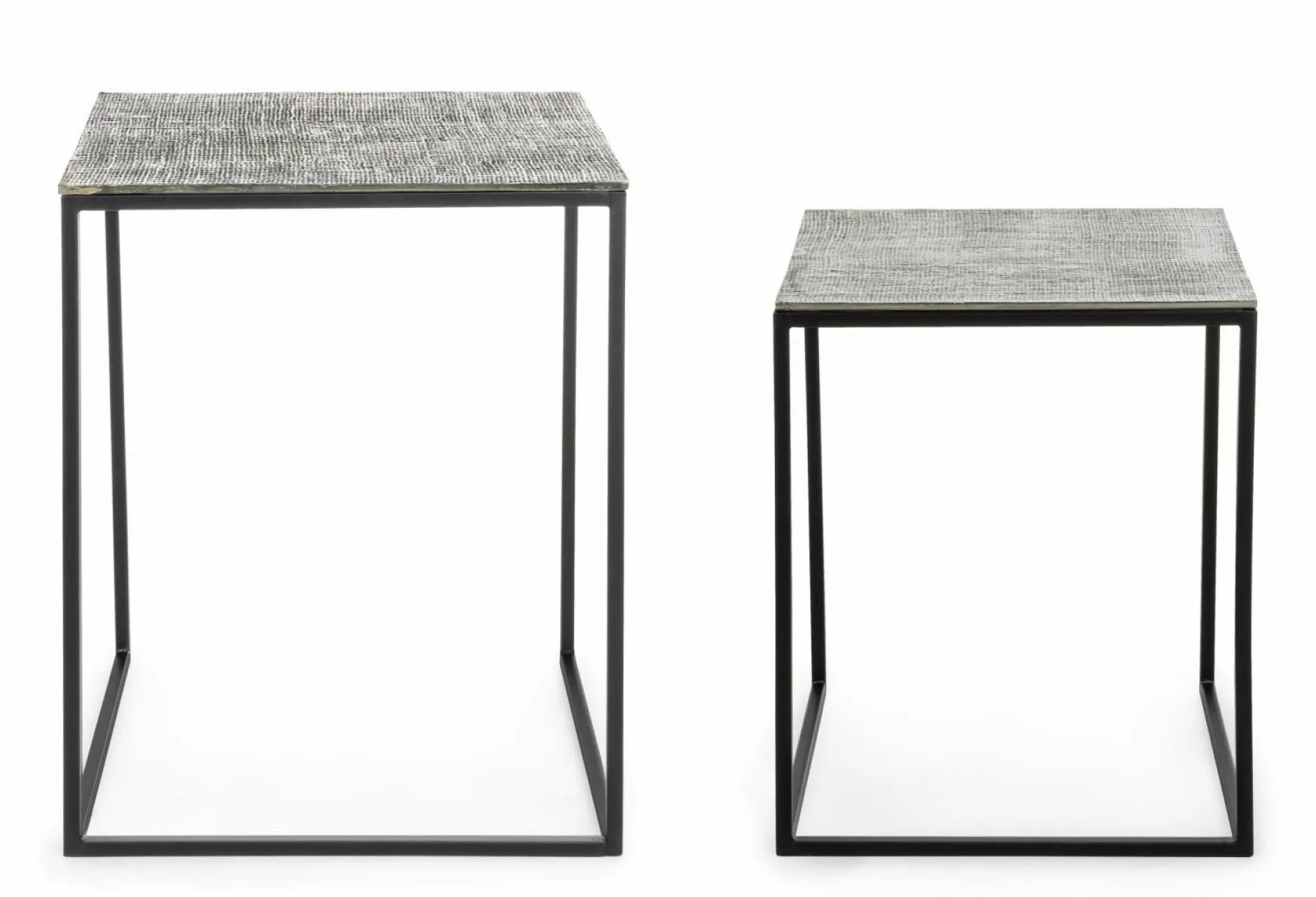 Clearance Beistelltisch TAHIR 2er Set Beistelltische|Beistelltische