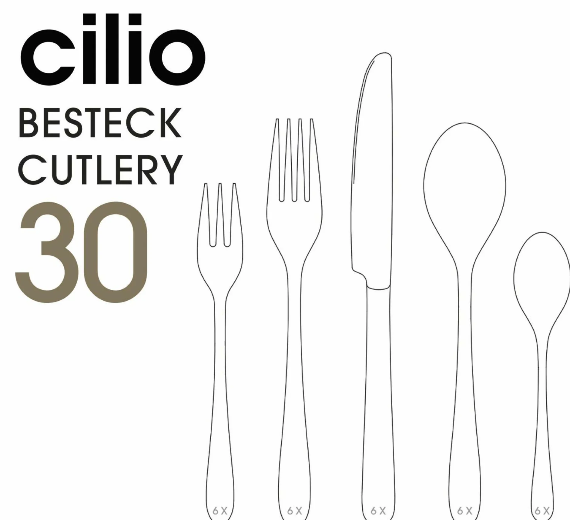 Besteckgarnitur VENEZIA Besteck