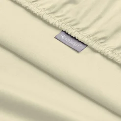 Discount Bettlaken Baumwolle ecru Spannbettlaken|Spannbetttücher