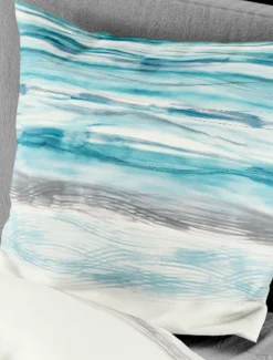 Outlet Bettwäsche Biber aqua Bettwäsche|Bettwäsche